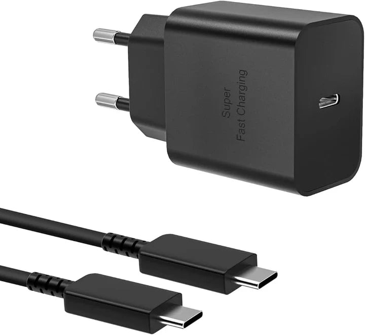 Samsung 45w Super Fast Charger With With Free C to C Cable