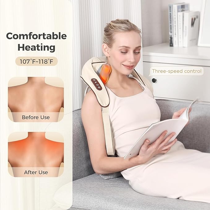 Experience Blissful Relief with Our Neck & Shoulder Massager