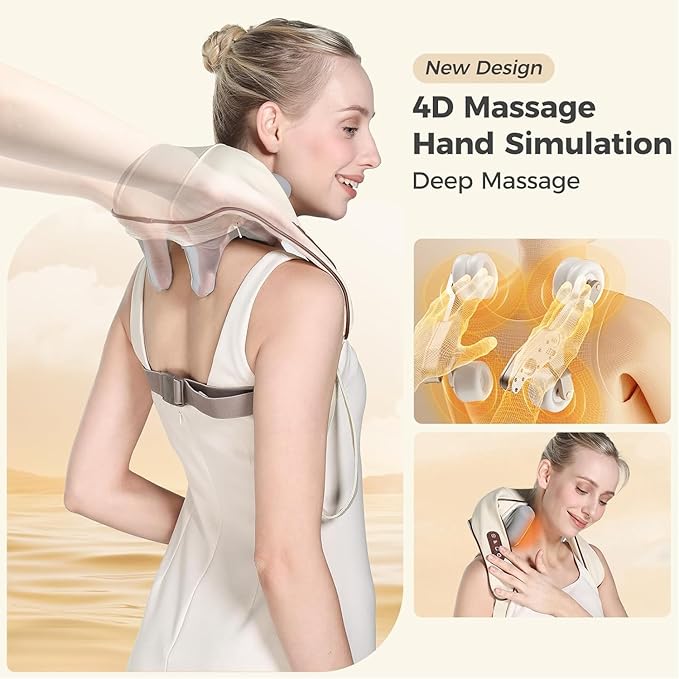 Experience Blissful Relief with Our Neck & Shoulder Massager