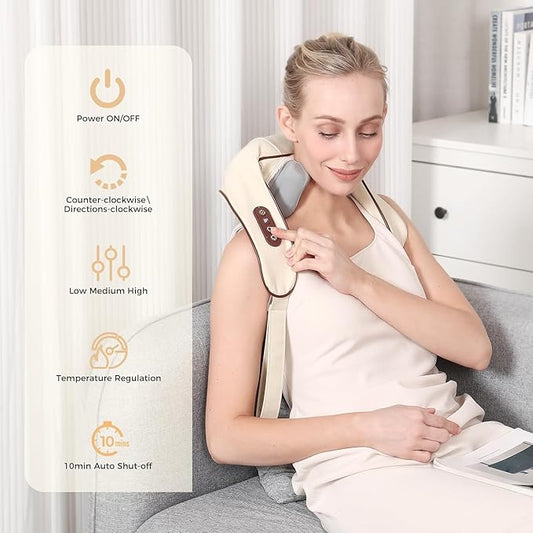 Experience Blissful Relief with Our Neck & Shoulder Massager