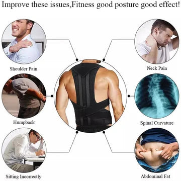 Diversity X-Shape Adjustable Back Posture Belt