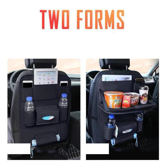 Imported Rexine Car Back Seat Hanging Organizer