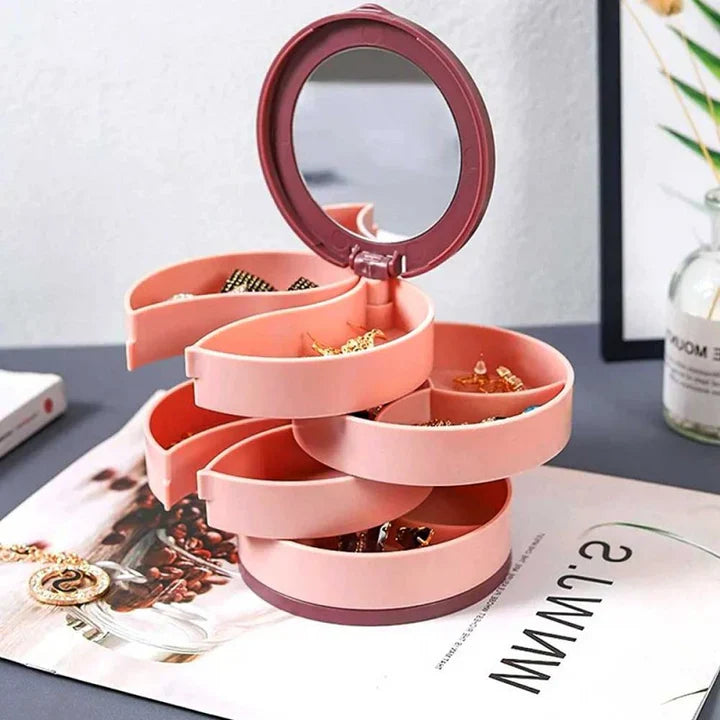 Smart 3D Jewelry Storage Case - (Keep Your Accessories Stylishly Organized)