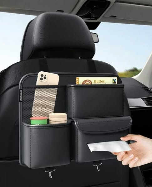 Car Backseat Organizer – Keep Your Car Neat & Organized!