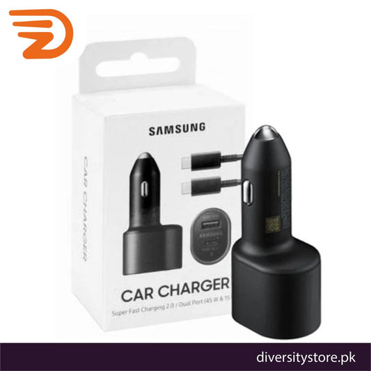 Samsung Super Fast Car Charger with Free Data Cable