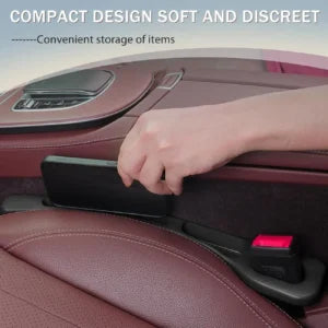 2PCS Car Seat Gap Filler – Anti-Drop Strip For Cars & SUVs (PVC)