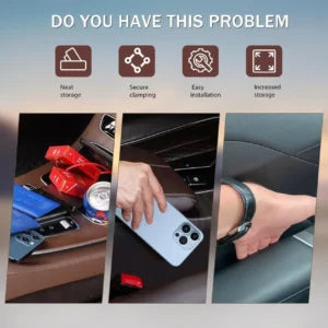 2PCS Car Seat Gap Filler β Anti-Drop Strip For Cars & SUVs (PVC)