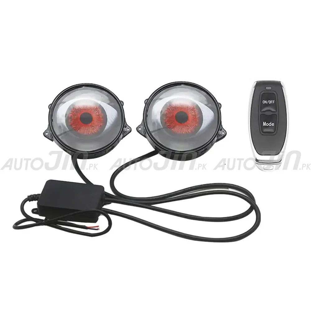 Devil Eyes 8 Different Pattern Dynamic Led Projector - Headlight - Fog Lamps