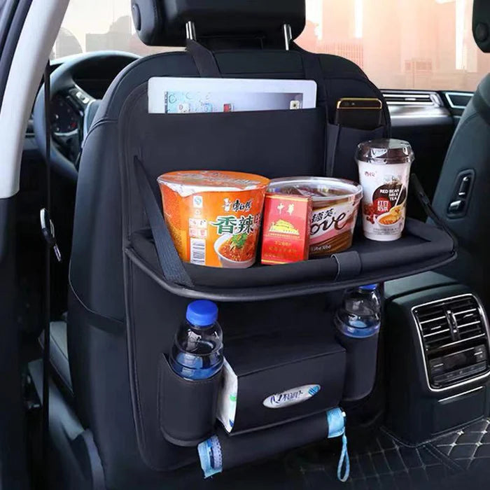 Imported Rexine Car Back Seat Hanging Organizer