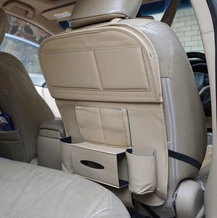 Imported Rexine Car Back Seat Hanging Organizer