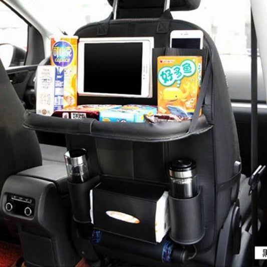 Imported Rexine Car Back Seat Hanging Organizer