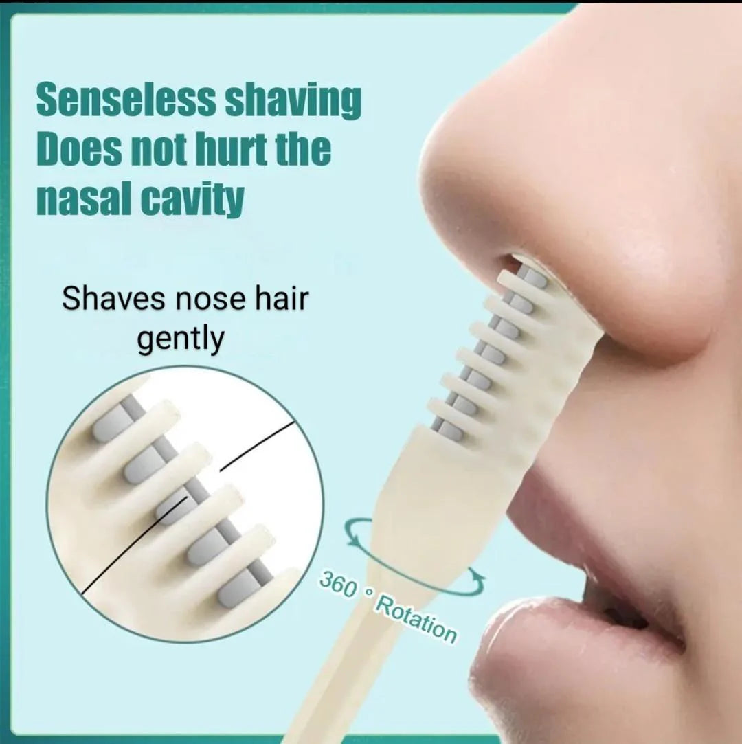 2 In 1 Portable Manual Nose Hair Trimmer