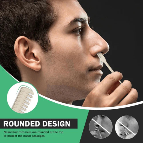 2 In 1 Portable Manual Nose Hair Trimmer