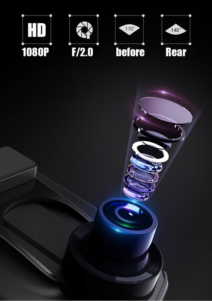 Touch Screen Dual Lens Dash Cam