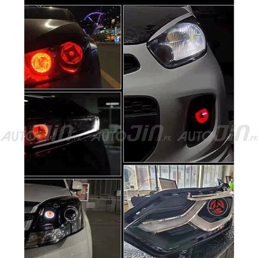 Devil Eyes 8 Different Pattern Dynamic Led Projector - Headlight - Fog Lamps