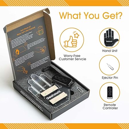 Car Hand Gesture Remote LED Light