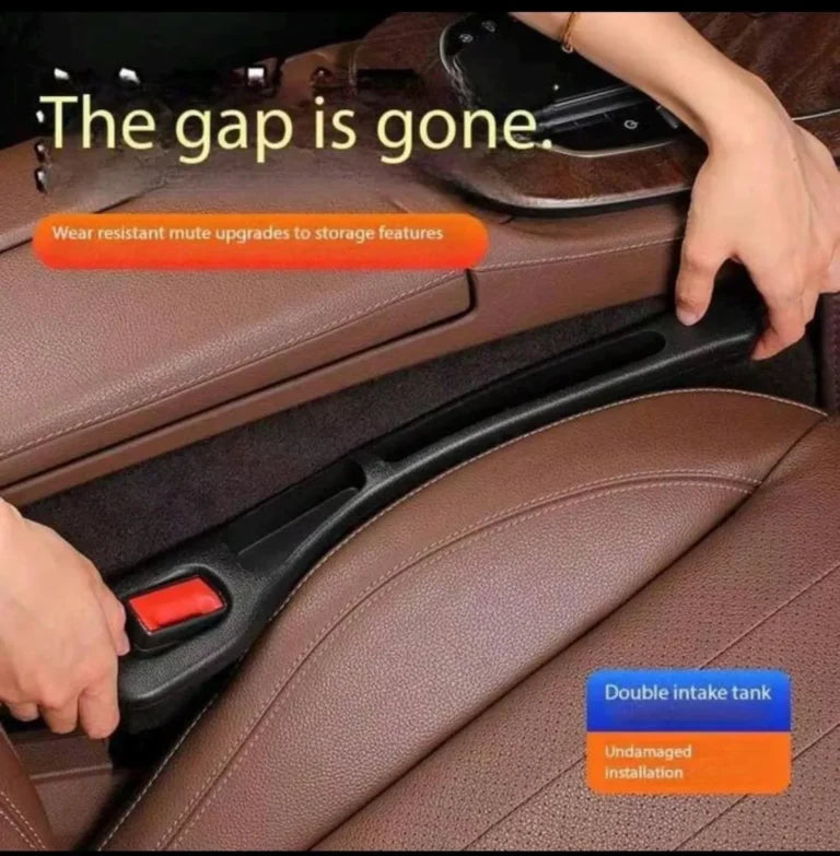 2PCS Car Seat Gap Filler – Anti-Drop Strip For Cars & SUVs (PVC)