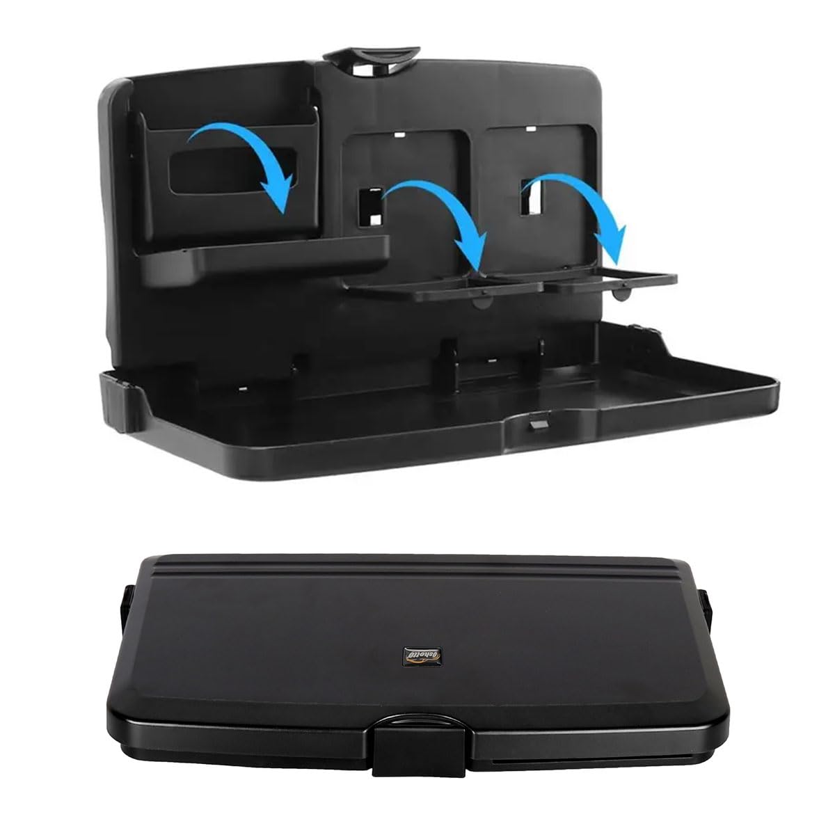 Folding Car Back Seat Table Stand